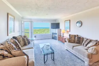 Watch the sunset from your comfy living room.