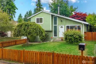 Fully fenced front and back