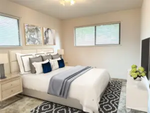 Second bedroom is on the main floor