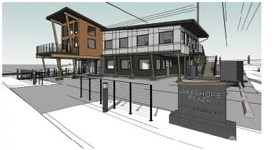 Rendition of architectural drawings