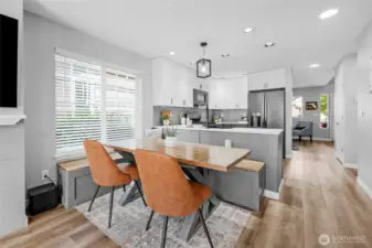 Built in Breakfast Nook