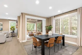 Photo from model home