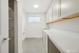Laundry room-actual finishes in lot 3
