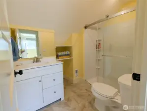 Upstairs bathroom
