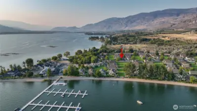 Location of Cottage Indicated