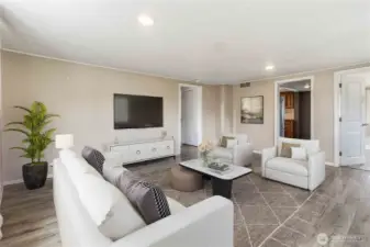 Living Room- Virtually Staged