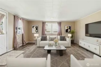 Living Room- Virtually Staged