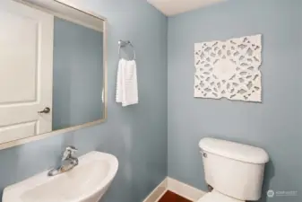 Main floor bathroom