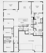 Floor Plan - Lot 435