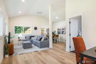 A private mini-split system in the bonus room offers efficient heating and cooling—ideal for guests, work, or relaxation