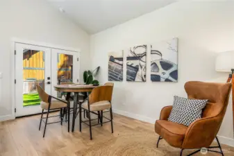 Featuring a private hot water source, the bonus room is perfectly suited for an independent living space or home office
