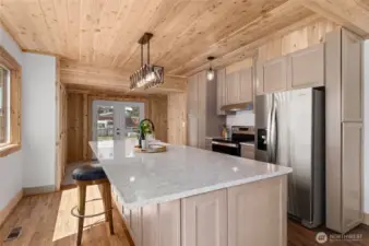 Large kitchen island- all NEW everything