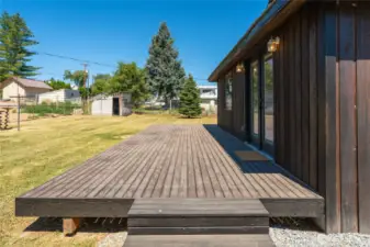 Back deck