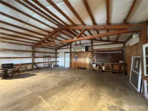 Insulated garage/shop