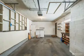Attached 1 car garage