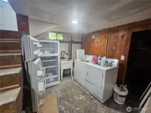 Laundry in Basement