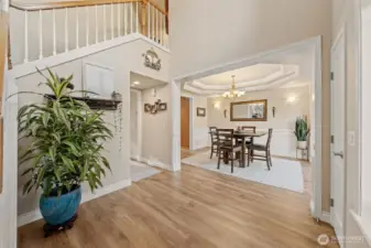 New beautiful Luxury Vinyl Plank flooring.