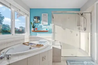 Calgon take me away! Melt away the day in this amazing soaking tub.