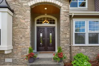 Full stone surround entry