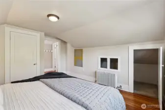 Former side attic space finished into a play area in bedroom #3