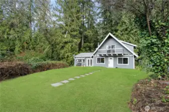 This private lot provides a beautiful space for this adorable cabin in the heart of Granite Falls