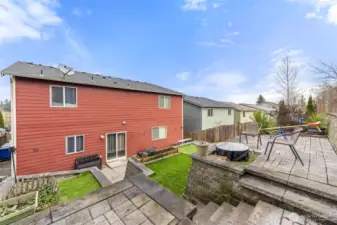 Relax outside, and enjoy the space!