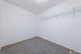 Huge Primary Walk-in closet