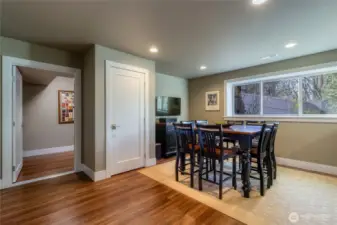 Lower Level Dining Space