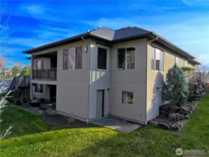 Extra storage space in back yard