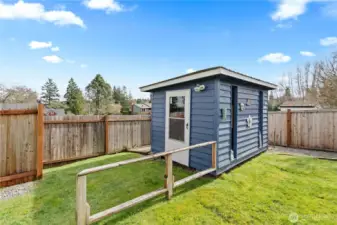 Shed for extra storage