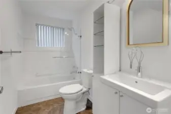 Down stairs bathroom
