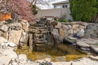 Custom Stone water feature