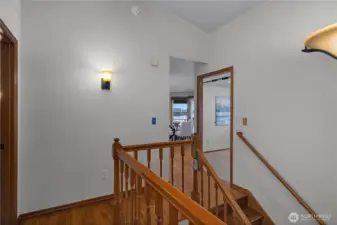 Well-planned layout offers easy access between main and lower entertaining spaces.