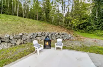 Unplug & Unwind your Day Down with a Fire & a Fizz~Level Gravel Pad Adjacent to this Corner will Support a 12X24 Swimming Pool~