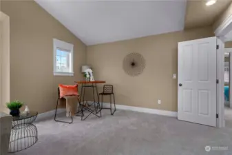 More space in the family room