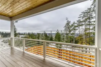 Unparalleled views of the Olympic Mountains, even more spectacular from the actual lot (less trees blocking view)