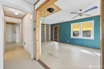 Open and bright rooms