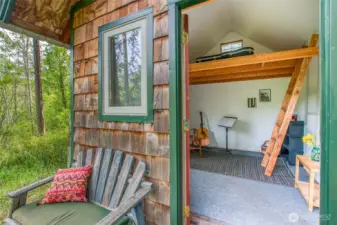A fine retreat or additional guest space.