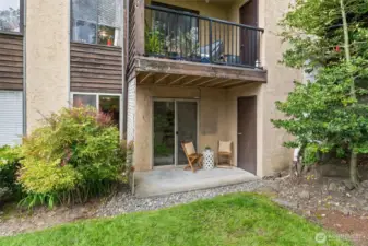 Enjoying BBQs and morning coffee on your patio.