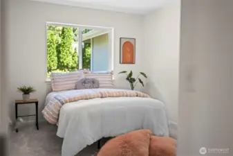 One of two other bedrooms