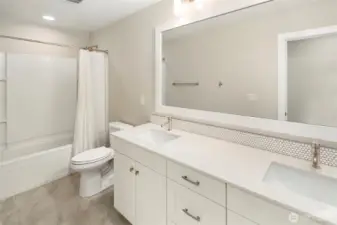 upstairs full bath