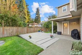 Giant yard and patio