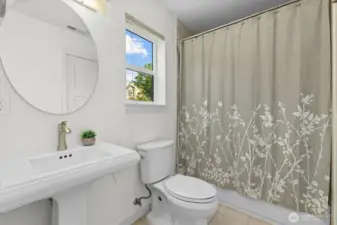 Lower bathroom