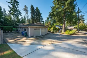 RV parking &  thermopane windows.