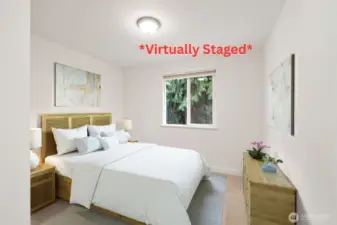 *Virtually Staged* 2nd Bedroom