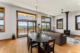 Open concept living space!