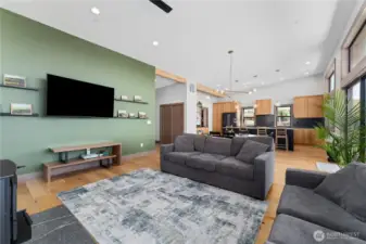 Open concept living space!