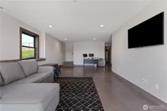 Large open, living space downstairs!