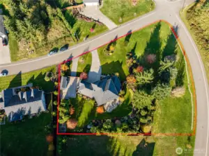 Arial of approx. lot lines