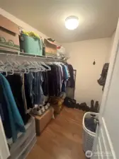 Bedroom 2 walk in closet
